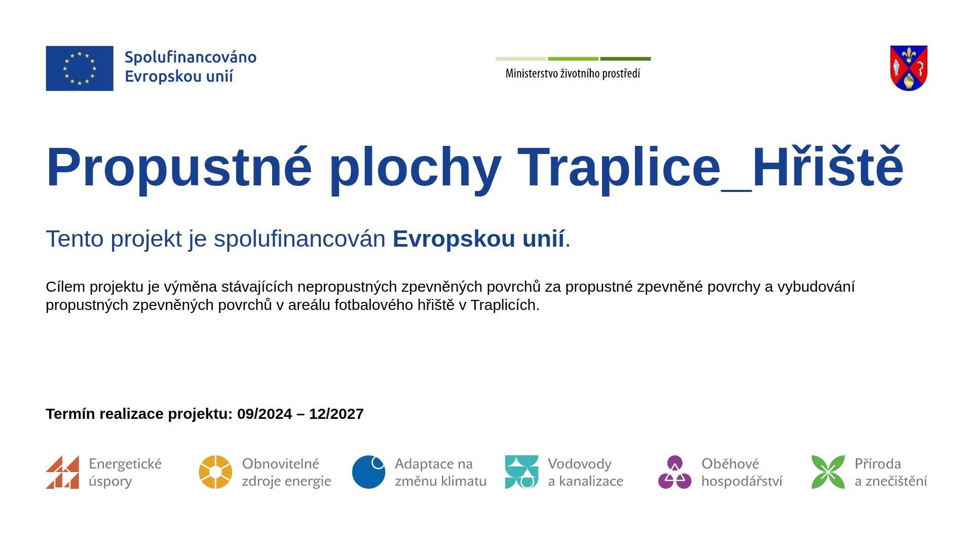 Projekt - Propustné plochy Traplice_Hřiště