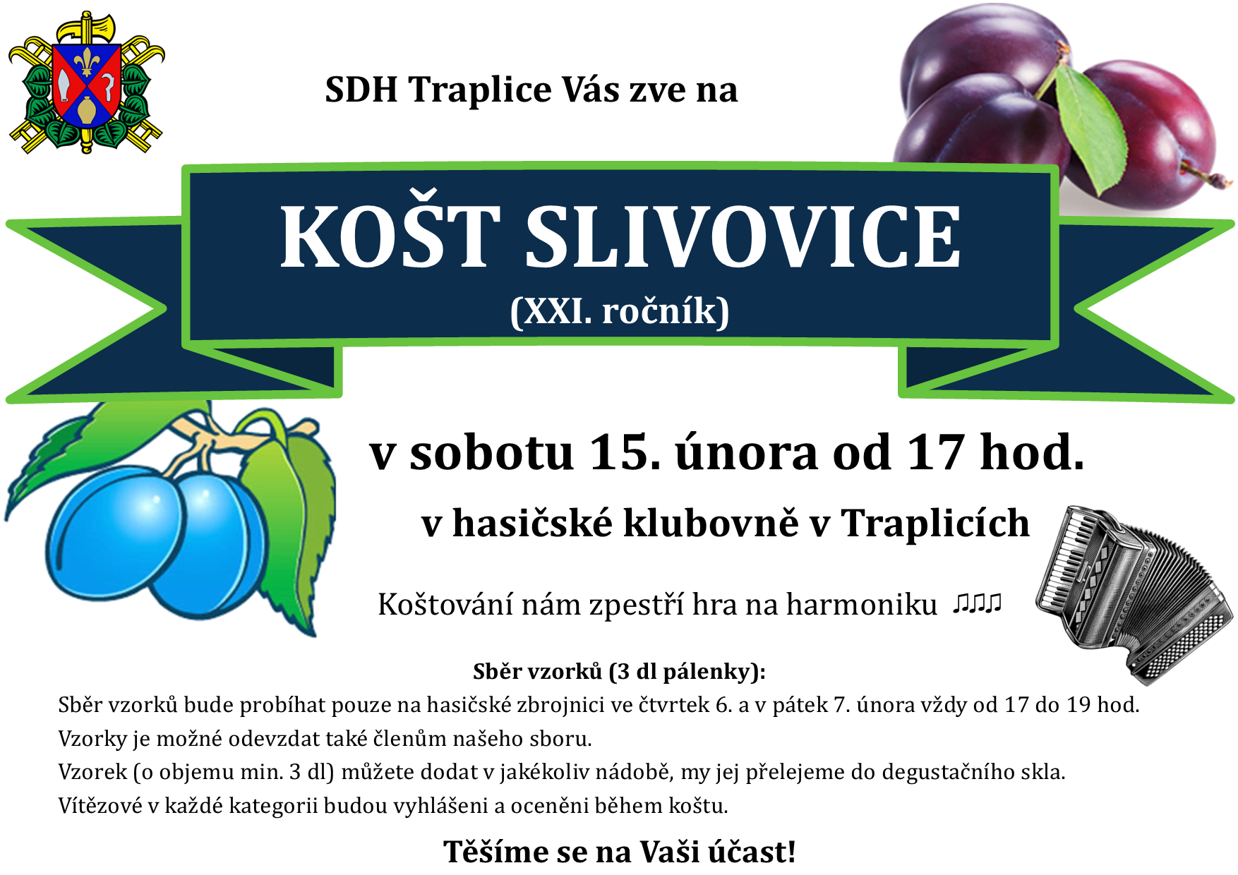 Košt slivovice 15. 2. 2025